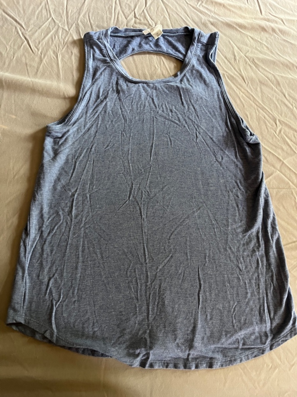 Sleeveless Bluish/Gray Women's Tank Top